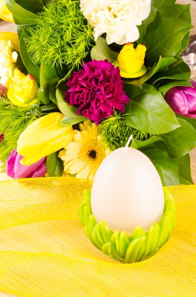 Easter decorativ candle — Stock Photo, Image