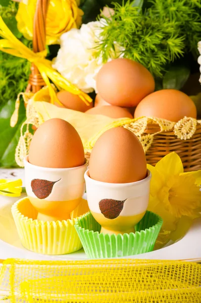 Easter table decoration — Stock Photo, Image