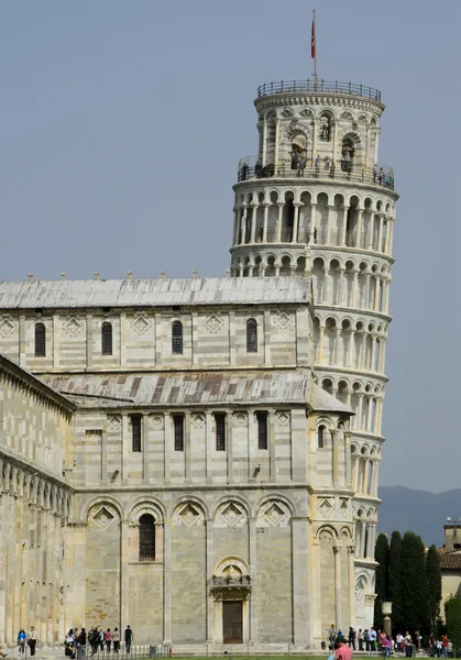 Eğik Pisa Kulesi, İtalya — Stok fotoğraf