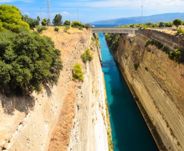 Korint kanalı, Yunanistan