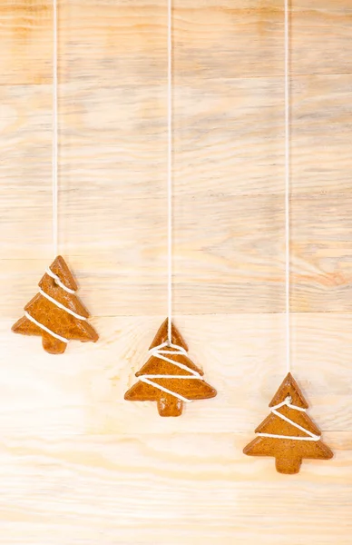 Lebkuchen zu Weihnachten — Stockfoto