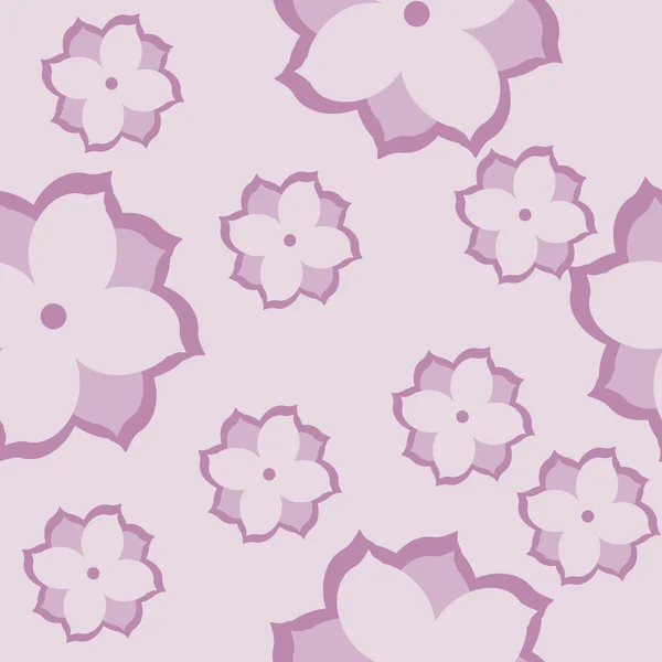Bellissimi fiori rosa — Vettoriale Stock