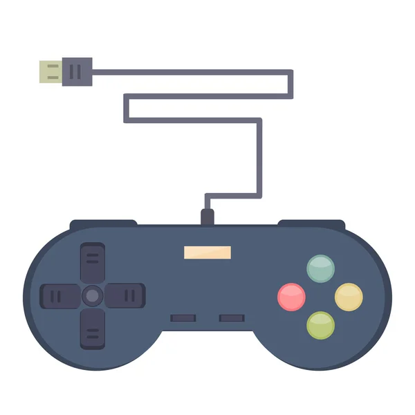 Ilustración de Joystick de consola — Vector de stock