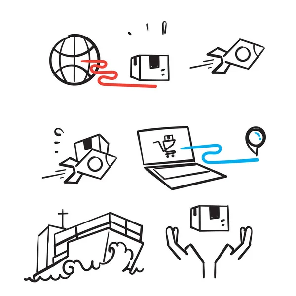 配送 船積ストックベクター ロイヤリティフリー配送 船積イラスト Depositphotos