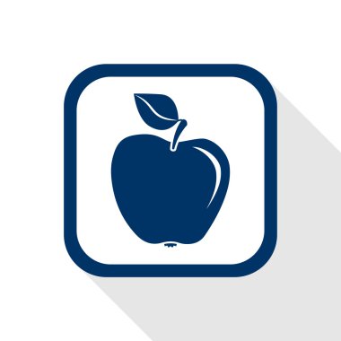 Apple düz simgesi