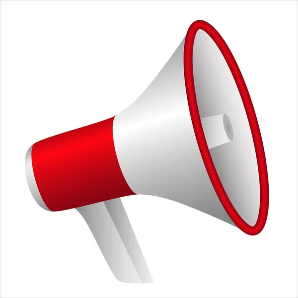Red megaphone