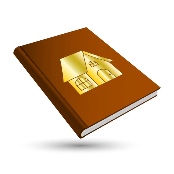 Książki do domu — Wektor stockowy