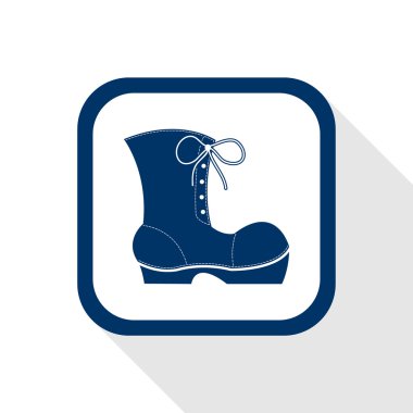 kare mavi kutsal kişilerin resmi iş boots