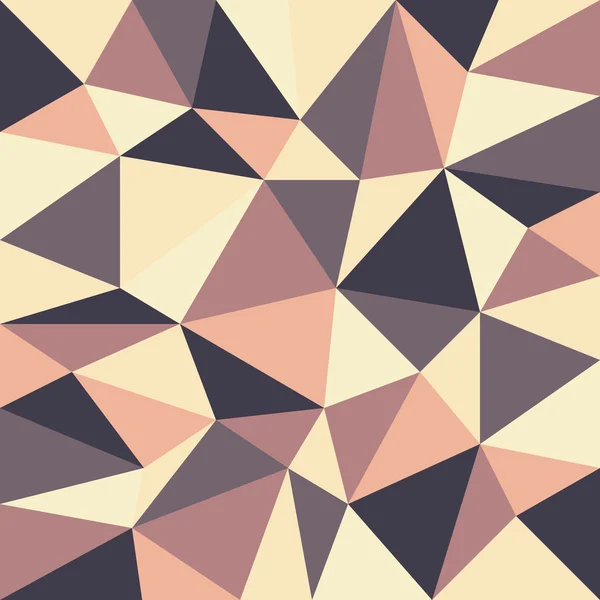 Fond rétro triangulaire — Image vectorielle