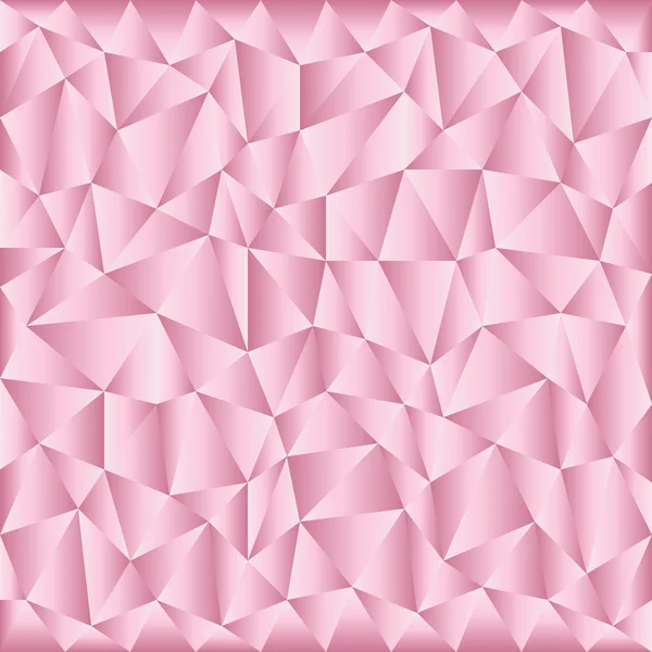 Fondo rosa triangular — Vector de stock