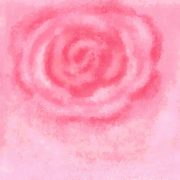Милый Ребенок Розовый Пион Текстура Фон Акварель Кисть Мазок — стоковое фото