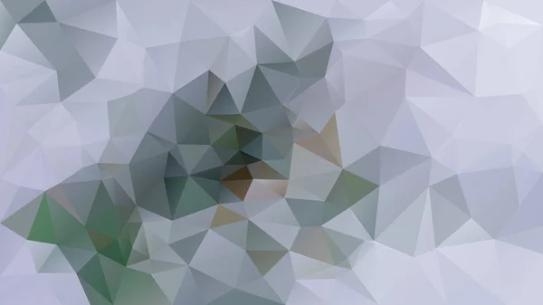 ベクトル抽象的な不規則な多角形の背景 三角形低ポリパターン カラーグレーグリーンカーキブラウン — ストックベクタ