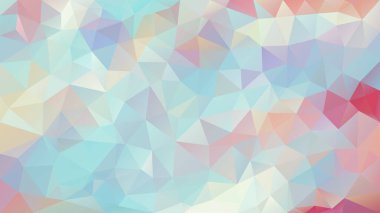 vektör soyut düzensiz çokgen arkaplan - üçgen düşük poli desen - holografik tek boynuzlu at tam renk gökkuşağı tayfı