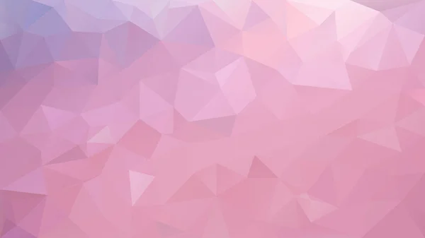 ベクトル抽象的な不規則な多角形の背景 三角形低ポリパターン 太平洋ピンク紫色 — ストックベクタ