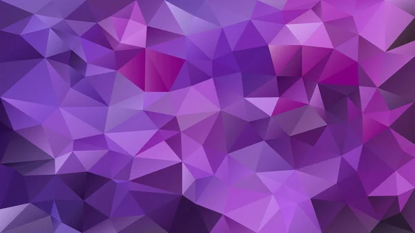 ベクトル抽象的な不規則な多角形の背景 三角形低ポリパターン ベルベット紫の色 — ストックベクタ