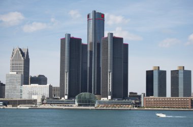 Detroit Skyline clipart
