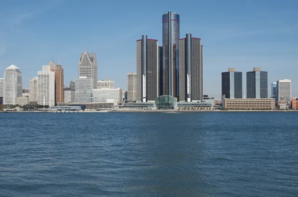Detroit Skyline — Stock Photo, Image
