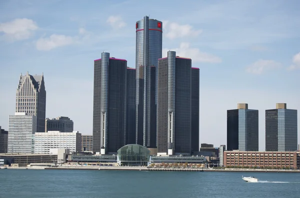 Detroit Skyline — Stock Photo, Image