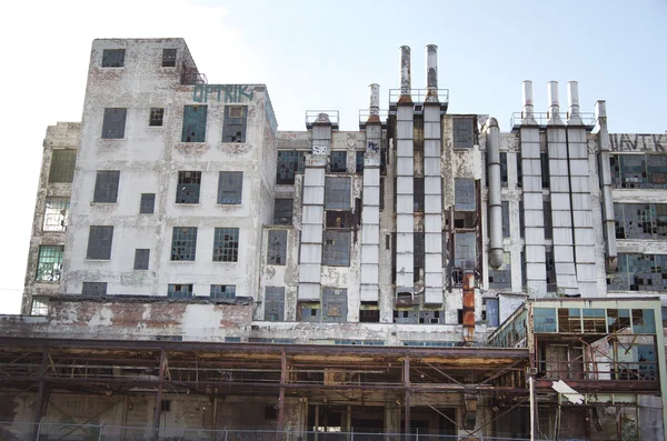 Detroit verlassene Automobilfabrik — Stockfoto