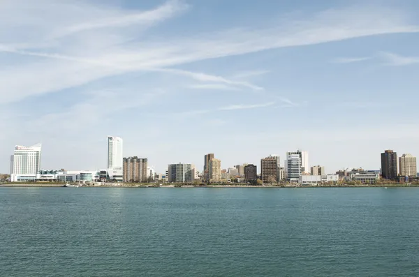 Windsor Ontario Canadá Skyline — Foto de Stock