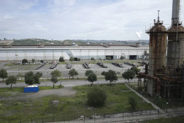 ビルバオに近い廃工場 — ストック写真