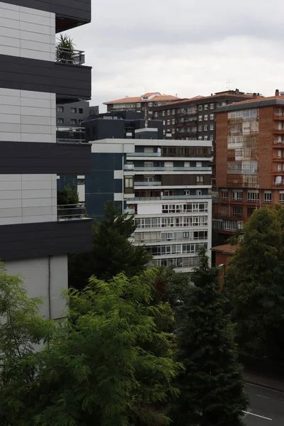 Apartment Block City Bilbao — стоковое фото
