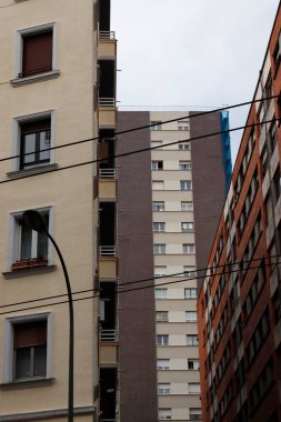 Bilbao şehrindeki şehir manzarası