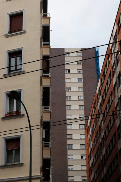 Bilbao şehrindeki şehir manzarası