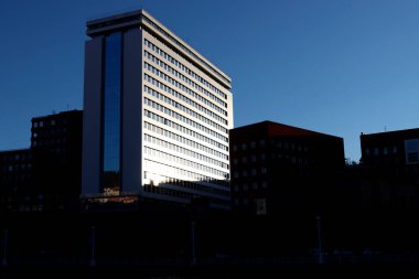 Bilbao şehrindeki şehir manzarası