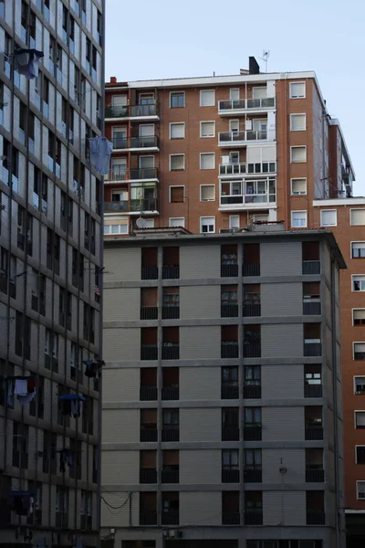 Appartement Blok Bilbao — Stockfoto