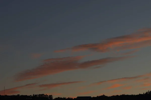 Cielo Matutino Con Nubes — Foto de Stock