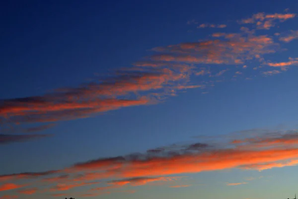 Cielo Matutino Con Nubes — Foto de Stock
