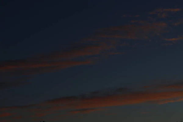 Cielo Dramático Noche — Foto de Stock