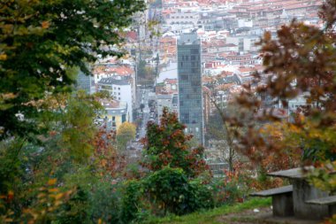 Bilbao şehrinin mimarisi.