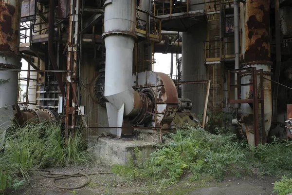 Fábrica Abandonada Perto Bilbau — Fotografia de Stock