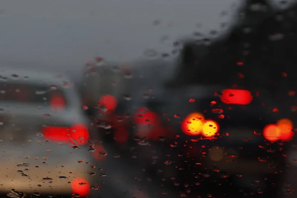 Driving Winter Day — Stock Photo, Image