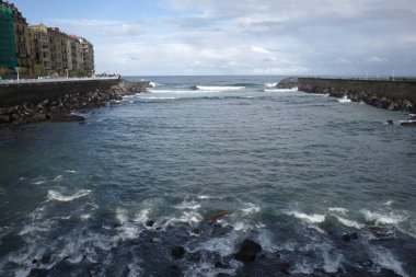 San Sebastian, İspanya 'da kentsel çevre
