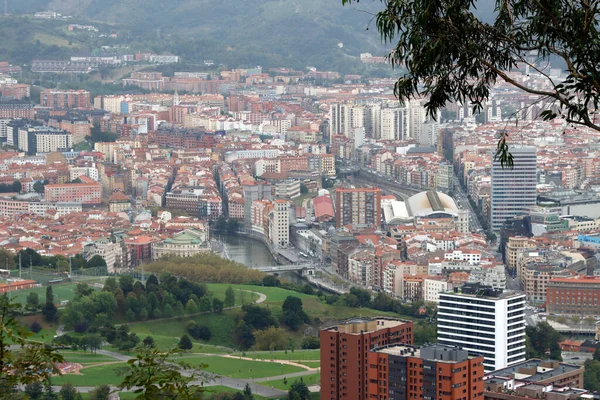 Bloque Apartamentos Ciudad Bilbao — Foto de Stock