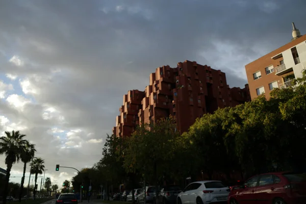 Building City Barcelona — Stock Photo, Image