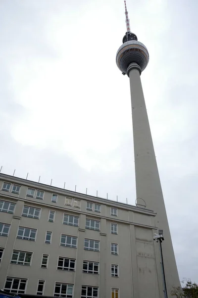 Fernsehturm Alexanderplatz Berlin — Stockfoto