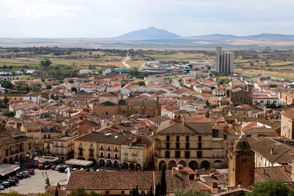 İspanya 'nın Trujillo köyünde mimarlık