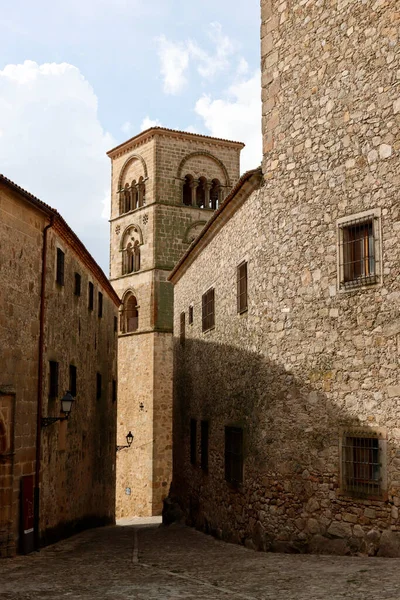 İspanya 'nın Trujillo köyünde mimarlık