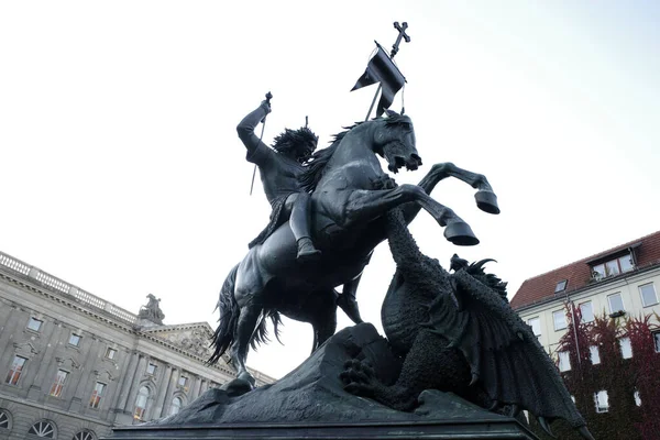 Sculpture Dans Centre Berlin — Photo