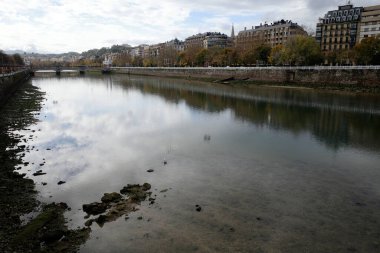 San Sebastian, İspanya 'da şehir manzarası