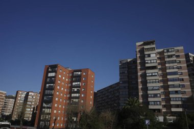 Bilbao şehrindeki şehir manzarası