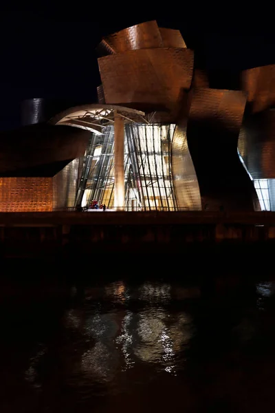 Urbanscape Bilbao Night — Stock Photo, Image