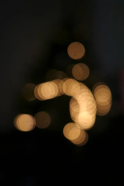 抽象都市灯夜の背景 — ストック写真