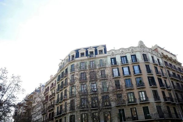 Architettura Nella Città Barcellona — Foto Stock
