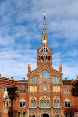 İspanya 'nın Barselona şehrinde mimarlık