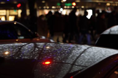 Noel dekorasyon sokak